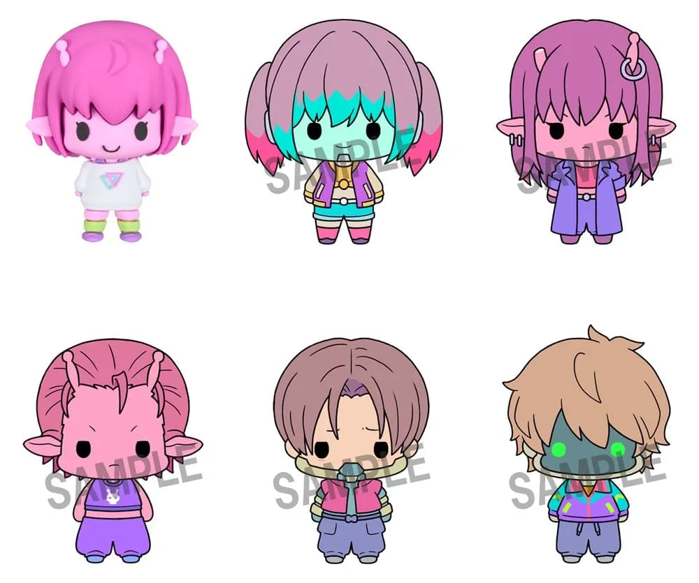 Milky Subway Chokorin Collection Mini Figures The Galactic Limited Express Blind Box Assortment (6)